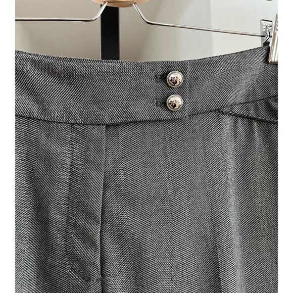 NWT White House Black Market Herringbone Black and White Legacy Modern Bootcut D - Picture 3 of 6